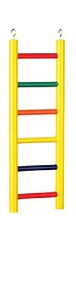 Prevue Hendryx 6-rung Wood Bird Ladder - Multi-color