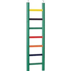 Prevue Hendryx 7-rung Wood Bird Ladder - Multi-color