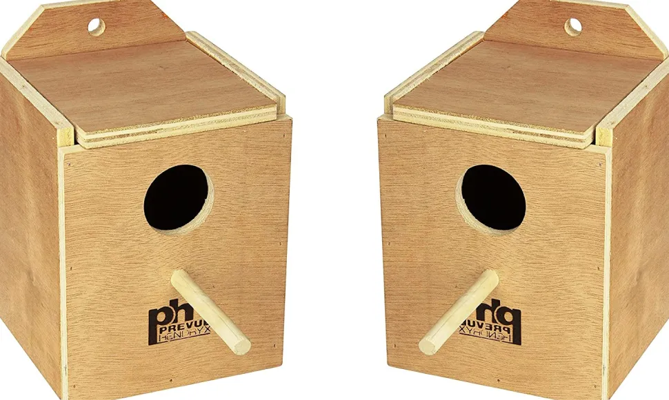 Prevue Hendryx Small Finch Nest Box - Inside Mount
