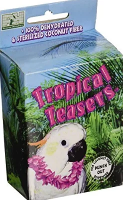 Prevue Hendryx Tropical Teasers Coco Nest Builder