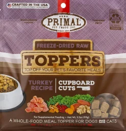 Primal Cupboard Turkey Freeze-Dried Dog Treats - 3.5 Oz