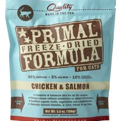 Primal Freeze-Dried Cat Food Nuggets Chicken Salmon - 5.5 Oz
