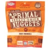 Primal Freeze-Dried Dog Food Nuggets Beef - 14 Oz