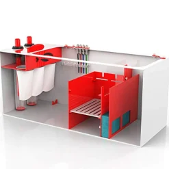 Pro Clear Aquatic Systems Red Flex 4-in-1 Sump - 300