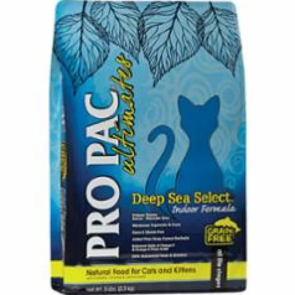 Pro Pac Ultimates Deep Sea Indoor Fish Dry Cat Food - 5 lbs