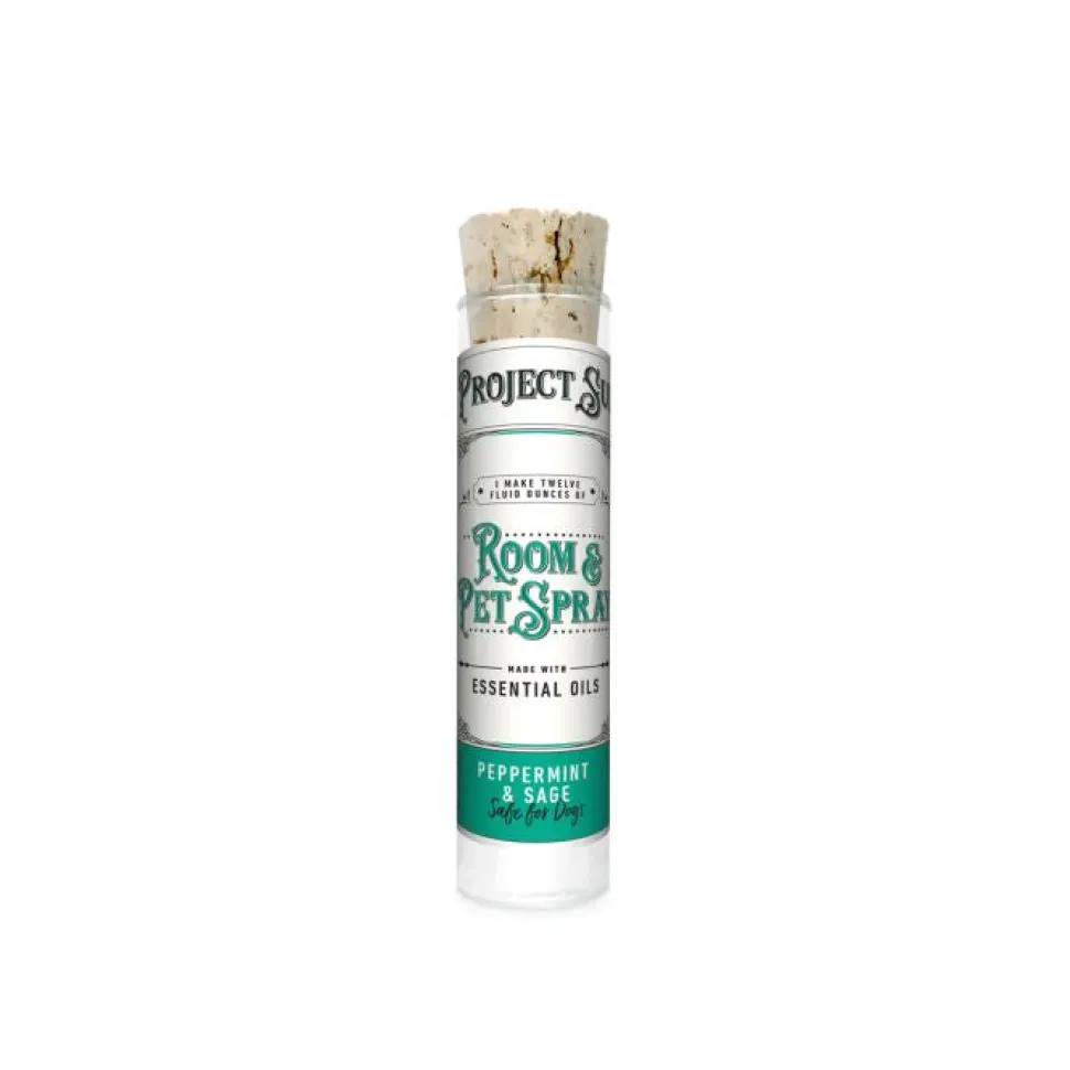 Project Sudz 10gr Peppermint & Sage Room & Pet Spray (makes 12fl oz) Cat and Dog Deodorizer