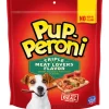 Pup-Peroni Original Triple Meat Lovers Bacon Sausage and Pepperoni Soft and Chewy Dog Treats - 22.5 Oz - Case of 4