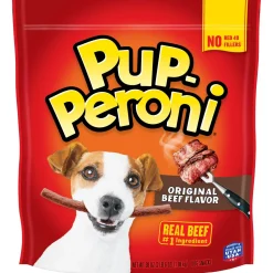 Pup-Peroni Rounds Beef Brisket Soft and Chewy Dog Treats - 5 Oz - Case of 8