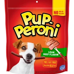 Pup-Peroni Rounds Beef Rib Soft and Chewy Dog Treats - 20.5 Oz - Case of 4