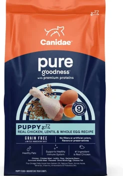 Pure Foundations Grain-Free Puppy Food Dry Dog Food - Chicken and Lentil - 12 Lbs
