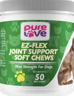Pure Love Ez-Flex Joint Support Soft Chews for Dogs