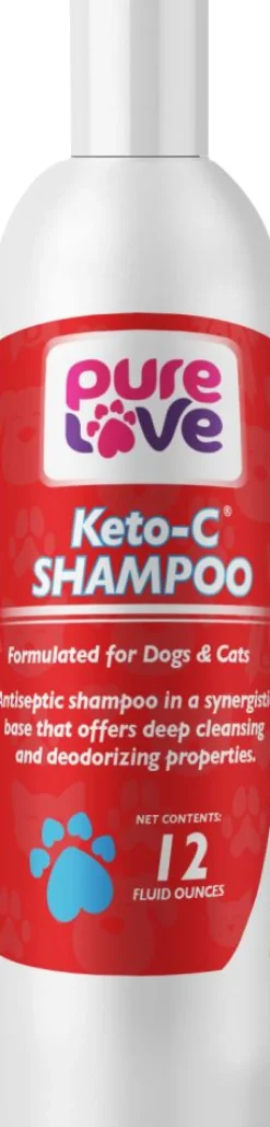 Pure Love Ketoconazole 1%, Chlorhexidine 2% Shampoo for Dogs and Cats