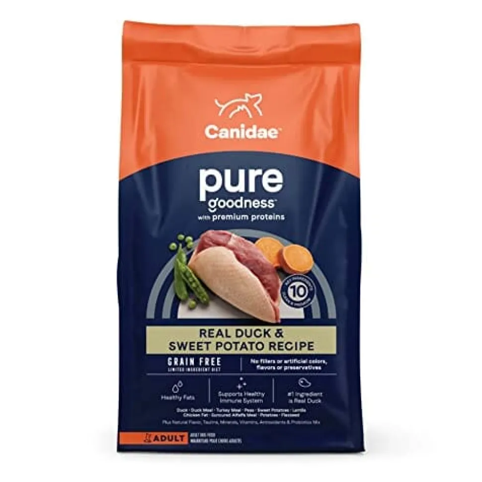 Pure Sky Can Grain-Free Dry Dog Food - Fresh Duck - 24 Lbs