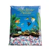 Pure Water Pebbles Premium Fresh Water Frosted Aquarium Gravel Pastel Rainbow - 25 lbs - 2 Count