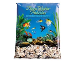 Pure Water Pebbles Premium Fresh Water Rainbow Gems Natural Aquarium Gravel - 5 lbs - 6 Count