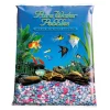 Pure Water Pebbles Premium Fresh Water Frosted Aquarium Gravel Rainbow - 25 lbs - 2 Count