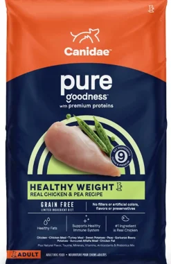 Pure Weight Management Grain-Free Dry Dog Food - Fresh Chicken and Peas - 24 Lbs