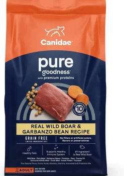 Pure Wild Grain-Free Dry Dog Food - Boar and Garbanzo Beans - 4 Lbs