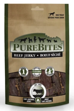 PureBites Beef Jerky Freeze Dried Raw Dog Treats