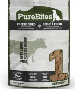 Purebites Beef Liver Freeze-Dried Dog Treats - 2 oz Bag