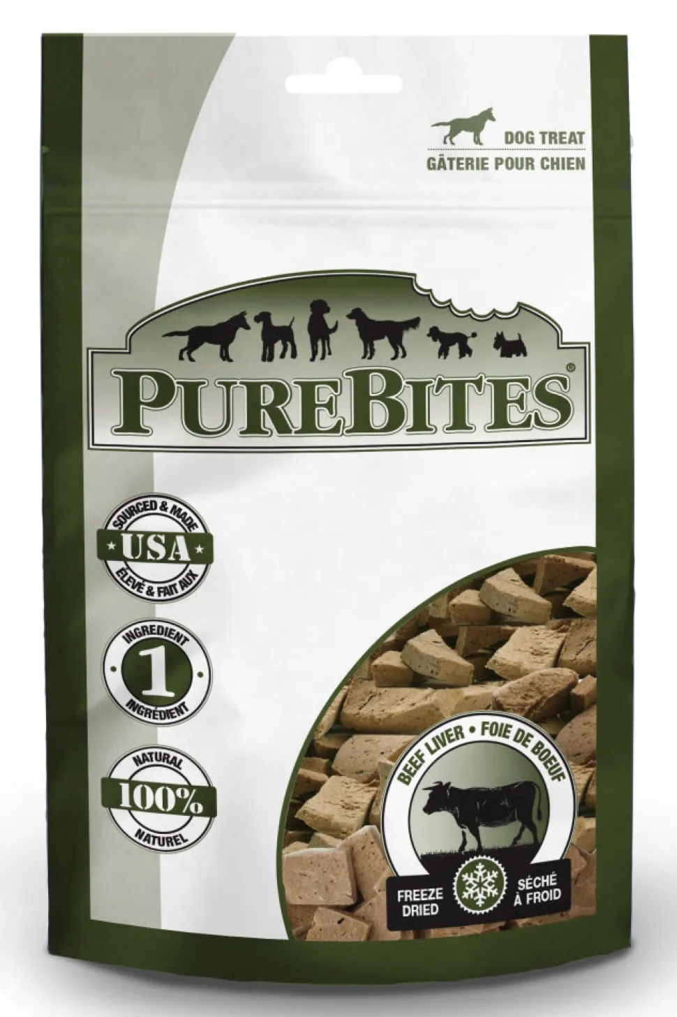 PureBites Beef Liver Freeze Dried Dog Treats