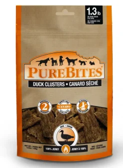 PureBites Duck Jerky Freeze Dried Raw Dog Treats