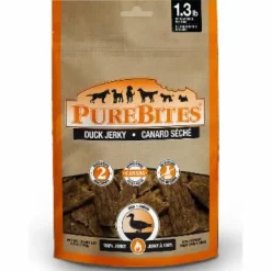 Purebites Duck Jerky Freeze-Dried Dog Treats - 5.5 oz Bag