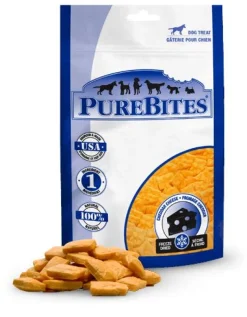 PureBites Freeze Dried Cheddar Cheese Dog Treats