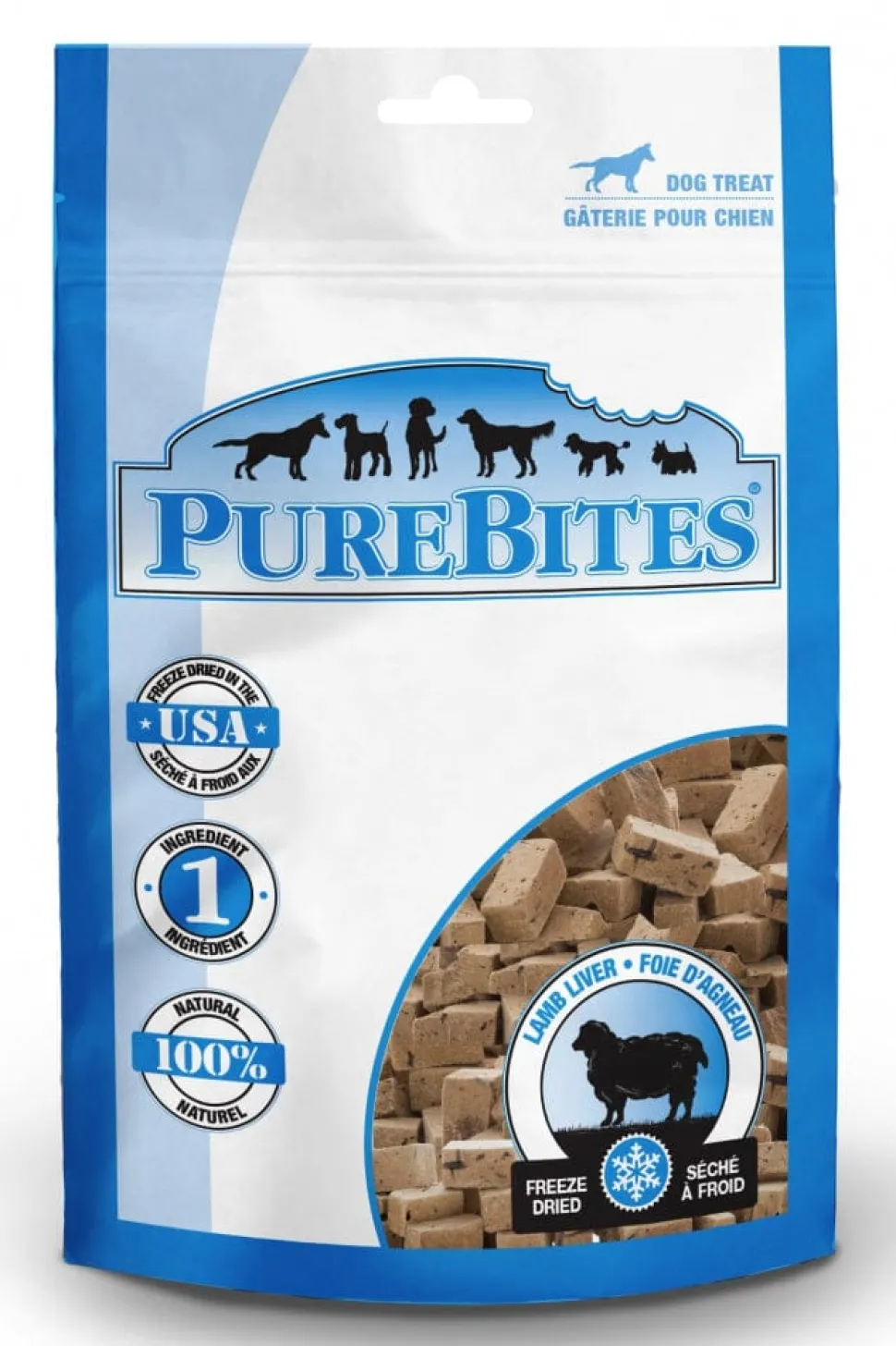 PureBites Lamb Freeze Dried Raw Dog Treats