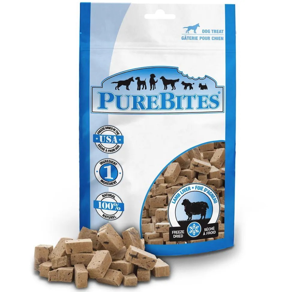 Purebites Lamb Freeze-Dried Dog Treats - 3.35 oz Bag