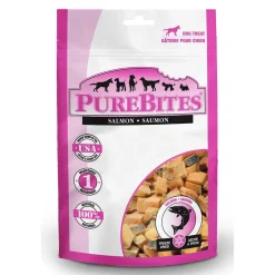 Purebites Salmon Freeze-Dried Dog Treats - 2.47 oz Bag