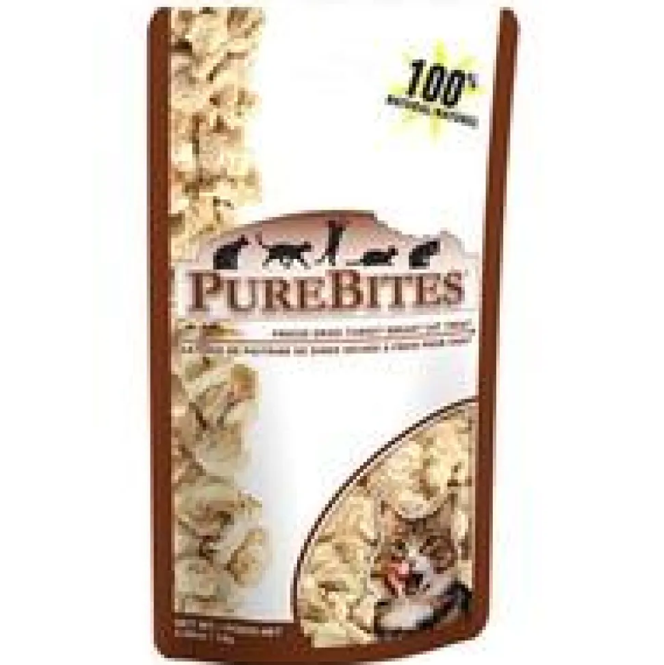 Purebites Turkey Freeze-Dried Cat Treats - 0.49 oz Bag