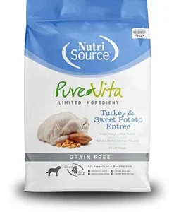PureVita Grain-Free Turkey and Sweet Potato Dry Dog Food - 25 Lbs