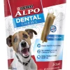 Purina Alpo Dog Dental Chews - Small/Medium - 21 Oz - 4 Pack