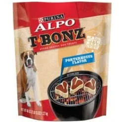 Purina Alpo T-Bonz Porterhouse Soft and Chewy Dog Treats - 4.5 Oz - 4 Pack