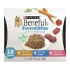 Purina Beneful Incredibites Chicken Salmon and Beef Pate Small-Breed Canned Dog Food - Variety Pack - 3 Oz - Case of 12 - 2 Pack