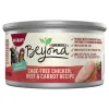 Purina Beyond Grain-Free and Cage-Free Chicken and Beef in Gravy with Carrots Canned Cat Food - 3 Oz - Case of 12