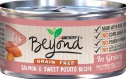 Purina Beyond Grain-Free Salmon and Sweet Potato in Gravy Canned Cat Food - 3 Oz - Case of 12