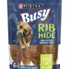 Purina Busy Bone Jerky Wraps Ribhide Rawhide Dog Treats - 8.75 Oz - Case of 5