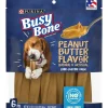Purina Busy Bone Peanut Butter Flavor Hard Chews Dog Treats - Small/Medium - 21 Oz - Case of 4