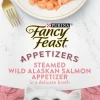 Purina Fancy Feast Appetizers Grain-Free Alaskan Salmon Wet Cat Food and Topper Pouch - 1.1 Oz - Case of 10