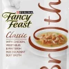Purina Fancy Feast Broths Classic Chicken Whitefish and Veggies Wet Cat Food or Topper Pouch - 1.4 Oz - Case of 16