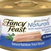 Purina Fancy Feast Gourmet Naturals Rainbow Trout in Gravy with Vitamins and Minerals Canned Cat Food - 3 Oz - Case of 12