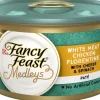 Purina Fancy Feast Medley's Chicken with Cheese with Spinach Pate Canned Cat Food - 3 Oz - Case of 24