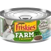 Purina Friskies Farm Favorites Chicken and Whitefish with Spinach in Gravy Canned Cat Food - 5.5 Oz - Case of 24