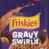 Purina Friskies Gravy Swirlers with Chicken Salmon and Dried Gravy Adult Dry Cat Food - 22 Lbs