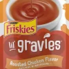 Purina Friskies Lil' Gravies Roasted Chicken Wet Cat Food Topper Pouch - 1.55 Oz - Case of 16