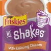 Purina Friskies Lil' Shakes Chicken Puree with Coconut Milk Wet Cat Food or Topper Pouch - 1.55 Oz - Case of 16