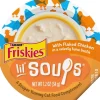Purina Friskies Lil' Soups Compliments Flaked Chicken in Tuna Broth Puree Wet Cat Food Topper or Treat - 1.2 Oz - Case of 8