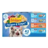 Purina Friskies Oceans of Delight Oceanfish Whitefish Tuna and Chicken in Sauce and Broth Canned Cat Food - Variety Pack - 5.5 Oz - Case of 40